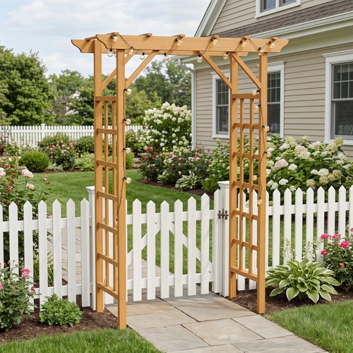 Solid wood garden - wood,