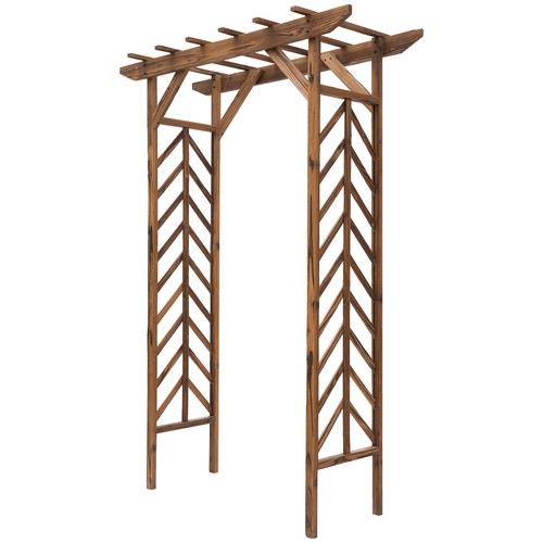 Trellis arbor wood garden - trellis,