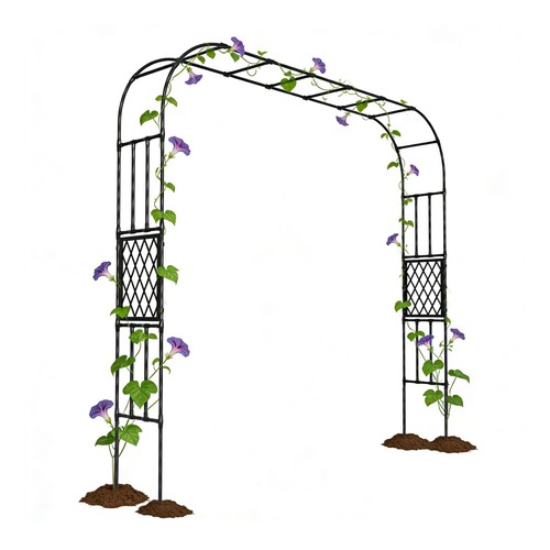 Decorative garden arch - garden, trellis