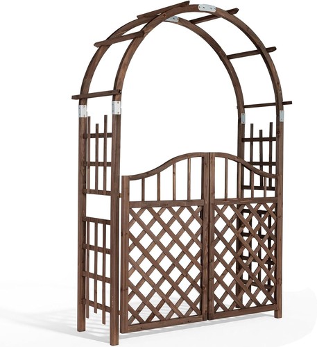 1ft fir wood garden arch - fir,