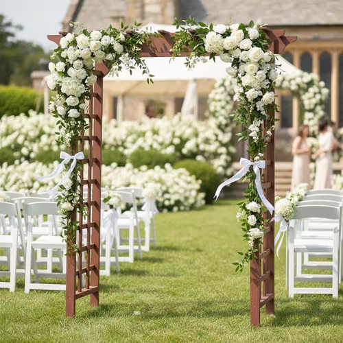In wooden garden - wooden,