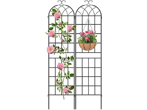 Lzrs 83x20in rustic iron arch - lzrs,