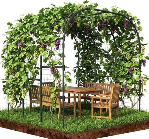 Tall garden arch trellis - h&zt,