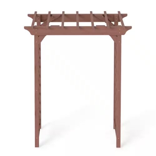 Elegant wooden arbor - in.,