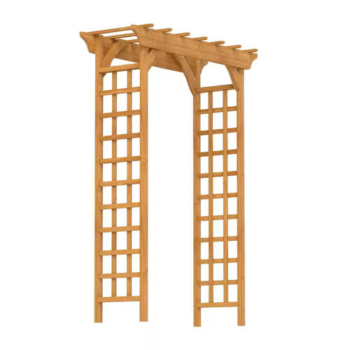 Wood trellis arbor - wood,