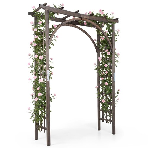 Wooden garden arch - 85",