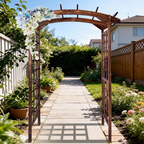 Outdoor garden arch arbor - garden,