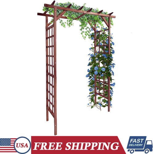 Wooden garden arbor - ft,