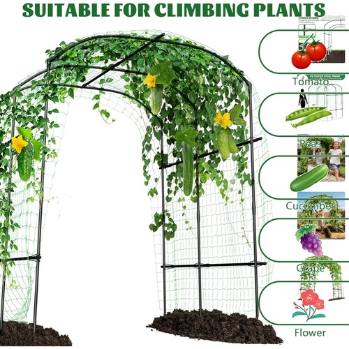 Height black garden arch - height,