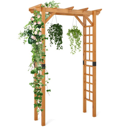 Garden arch wooden - 7,