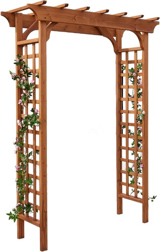 Solid fir wood garden - solid,